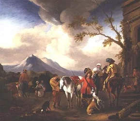 Die Abfahrt zur Jagd